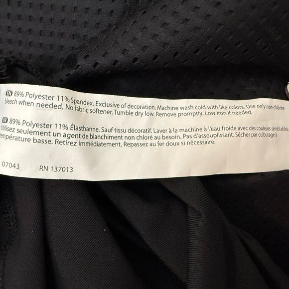 💥2/$15 NWT Marika all black athletic tennis pickle ball skort skirt size medium - Picture 11 of 11